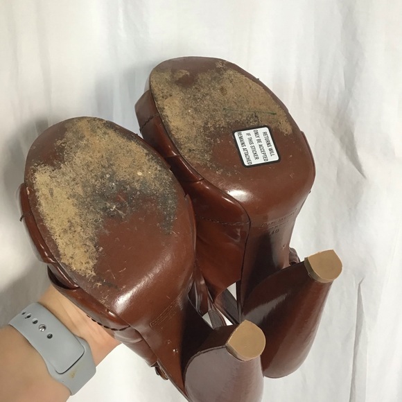 Marc Jacobs 2006 Fall peep toe sling Leather Heels - Picture 13 of 16